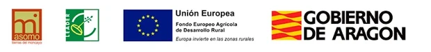 Financiado por ASOMO Tierras del Moncayo, LEADER, la Unión Europea (Fondo Europeo Agrícola de Desarrollo Rural: Europa invierte en las zonas rurales) y el Gobierno de Aragón