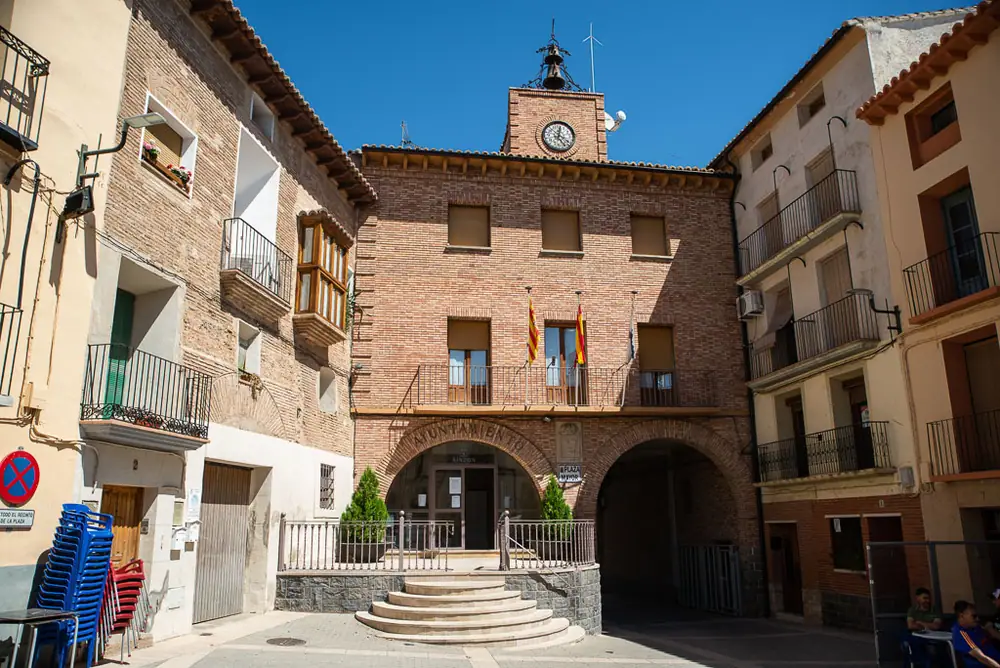 Plaza del Ayuntamiento. Ainzón