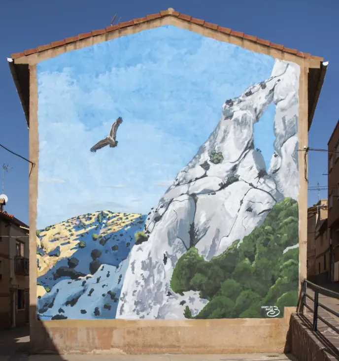 Imagen de «Mural de Tabuenca, «Los Arcos Valdearcos»»