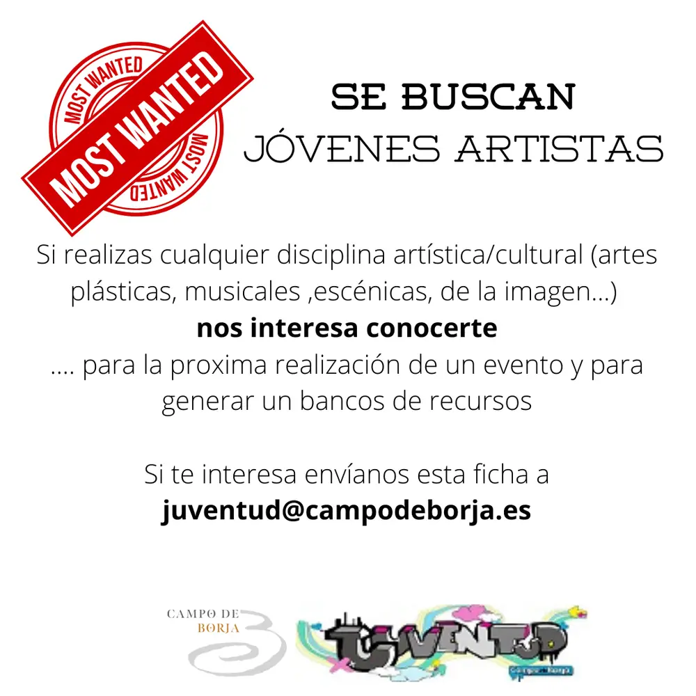 Imagen de «Se buscan jóvenes artistas.»