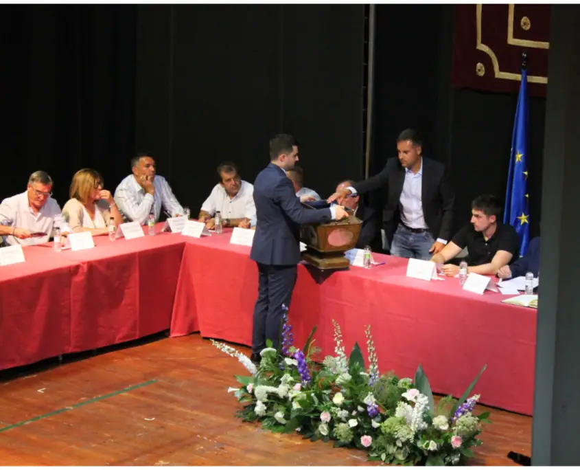 Imagen de «El 17 de julio de 2023 se celebró la Sesión de Constitución de la Comarca Campo de Borja en el Cine Teatro Cervantes de Borja.»