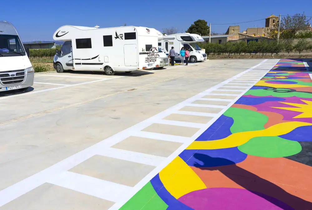 Imagen de «Área de servicio para caravanas: Alberite de San Juan»