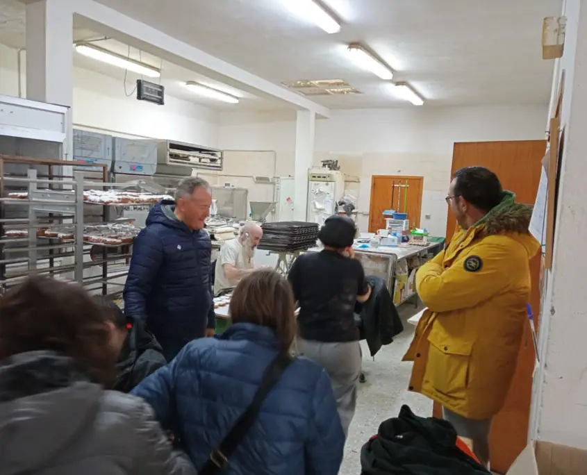 Imagen de «El Centro Ocupacional Comarcal de Agón visita la Panadería Ambel»