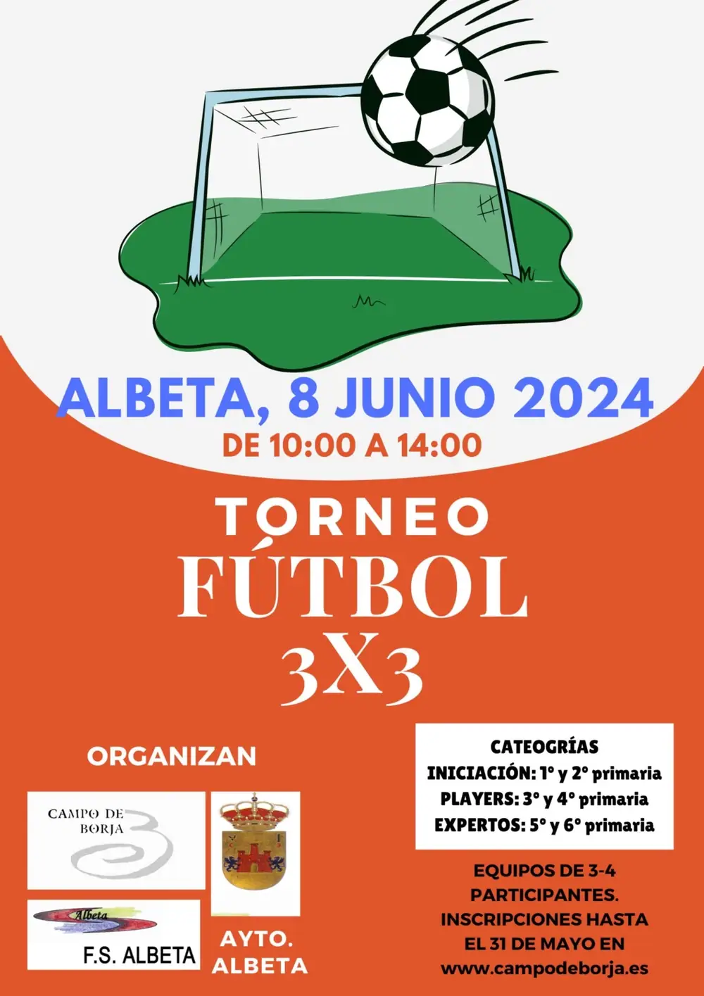 Imagen de «¡VUELVE EL TORNEO DE FÚTBOL 3X3 DE ALBETA!»